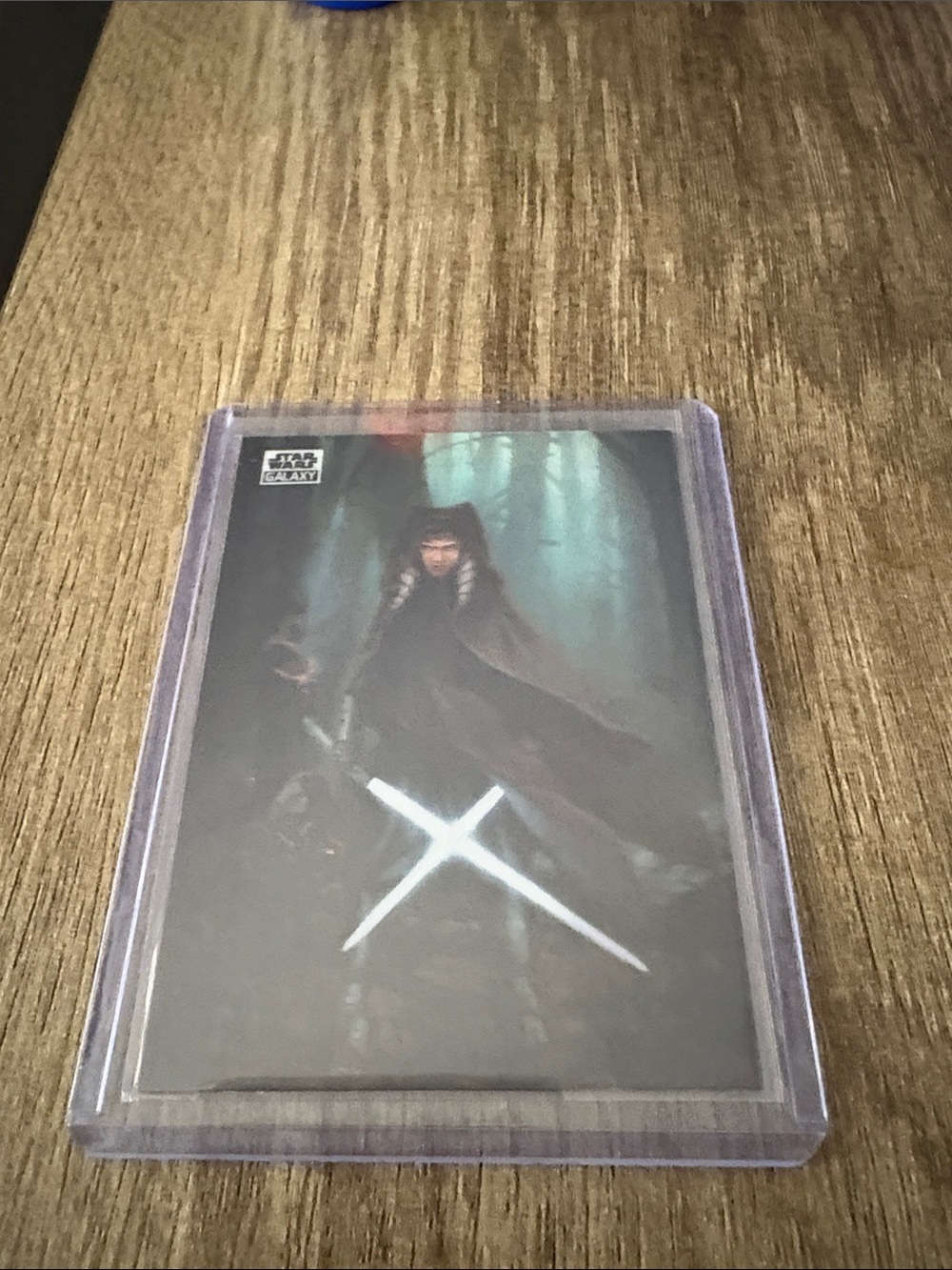 Star Wars Galaxy Ashoka Tano Collectible Card  - Alone I Stand